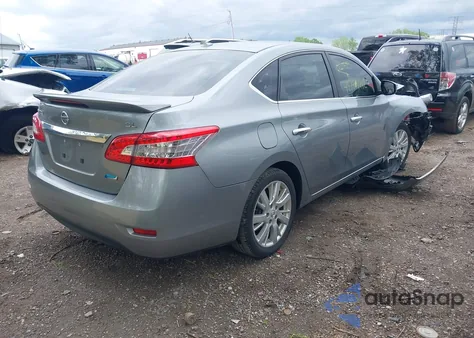 2014 Nissan Sentra Sl из США, поврежденный, VIN 3N1AB7AP9EY320419